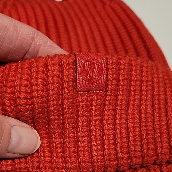 Lululemon Red Knit Beanie NWT main image 10